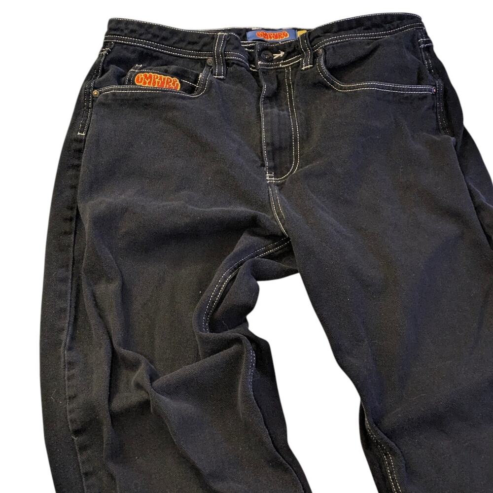 Empyre Relaxed Fit Jeans Baggy Black Men's Size 32.Skater Y2K